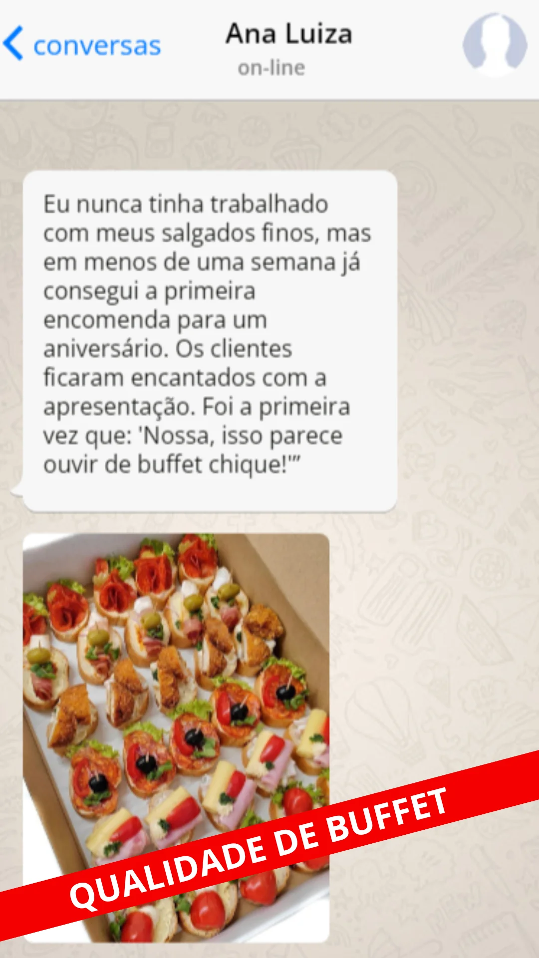 ALUNA AUMENTOU A CARTELA DE CLIENTES (2)