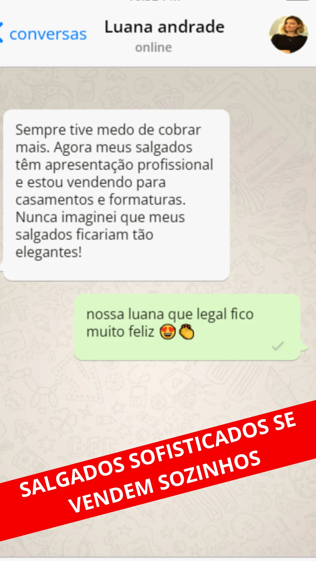 ALUNA AUMENTOU A CARTELA DE CLIENTES (3)
