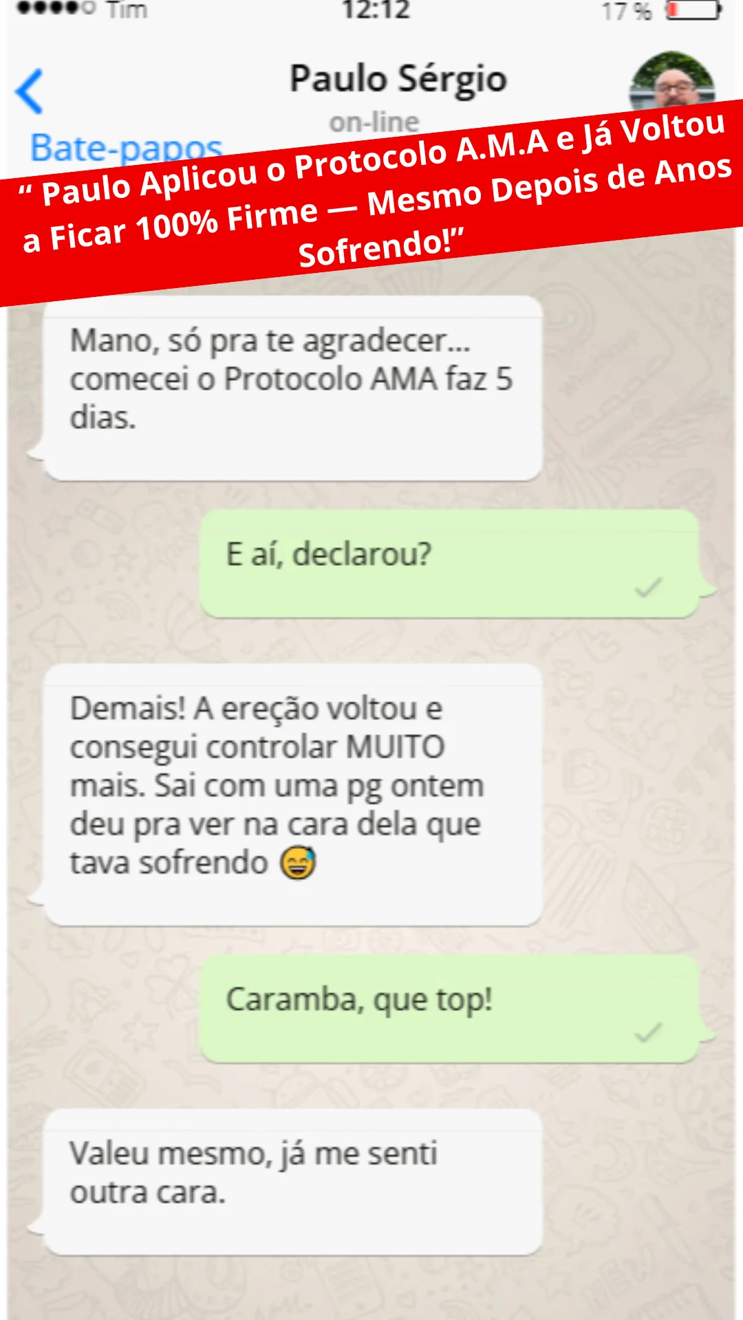 “João Aplicou o Protocolo A.M.A e Já Voltou a Ficar 100% Firme — Mesmo Depois de Anos Sofrendo!”